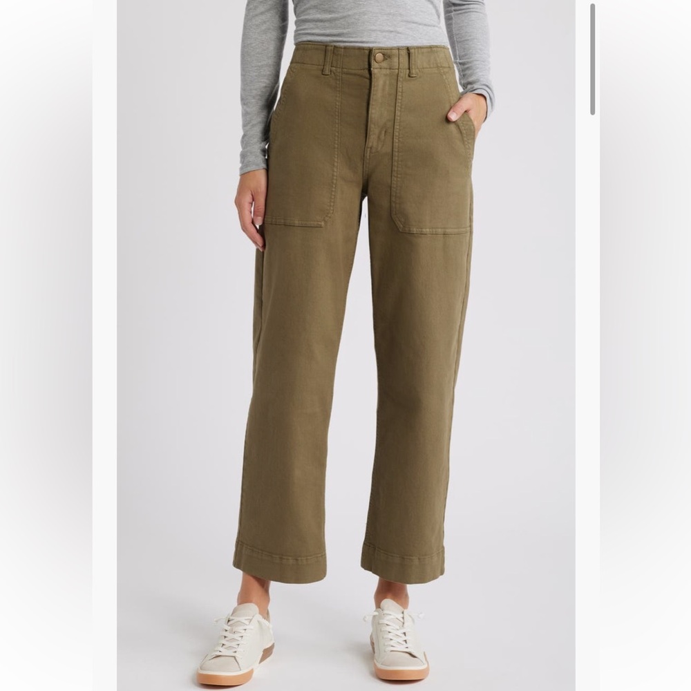 Caslon twill pants Khaki Casual sz 12